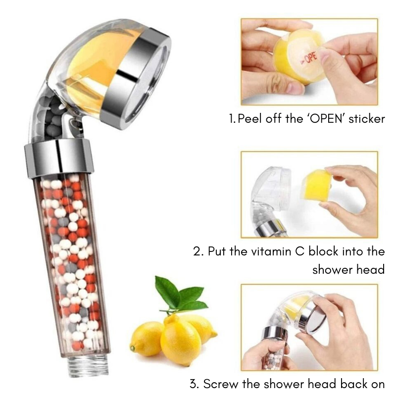 Elemental™ Mineral Shower Head with Vitamin C